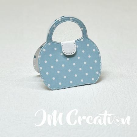 Küsschentasche - Stanzschablone - Videoanleitung in Artikelbeschreibung